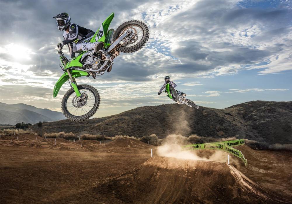 La gamme motocross Kawasaki : performances sans compromis