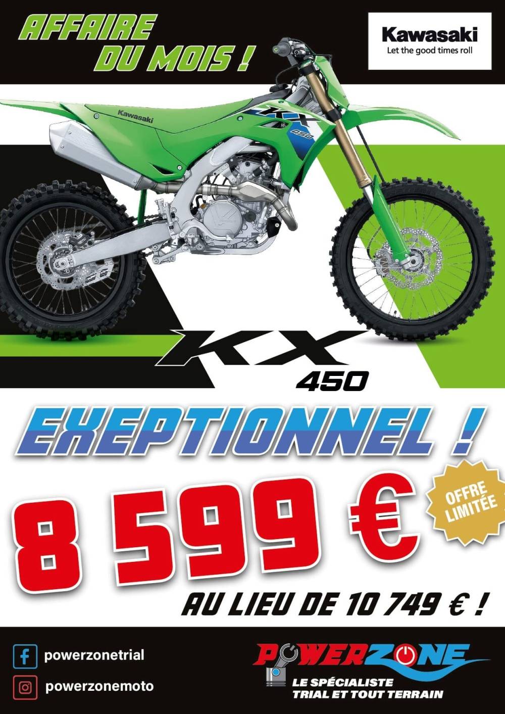 offre sp kx450